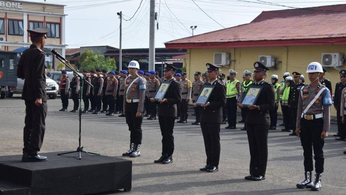 3 Personel Polres Bone Dipecat Tidak Hormat gegara Terlibat Kasus Narkoba