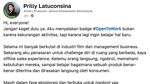 Prilly Latuconsina Pasang Badge #OpenToWork, Ini Pengalaman Kerjanya