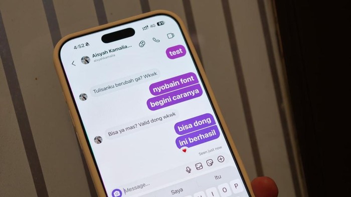 Biar tulisan makin ngegas, cobain cara membuat tulisan di DM Instagram jadi besar dan bold dengan mengikuti tips berikut. Gampang banget!