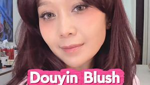 Video: Tren Douyin Blush, Teknik Aplikasi Blush Unik di Bawah Mata