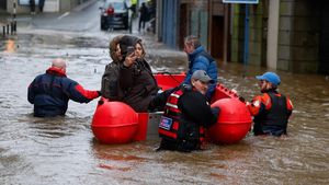 Badai Chandra Picu Banjir Parah di Irlandia