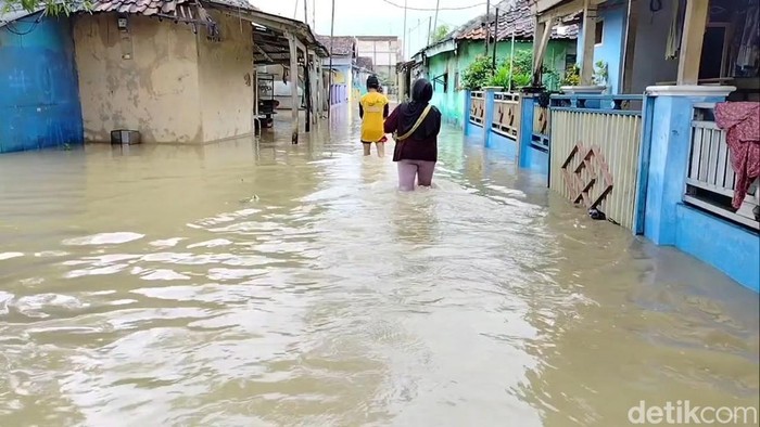 Banjir di Desa Mulyasari, Pamanukan, Subang, Kamis (29/1/2026).
