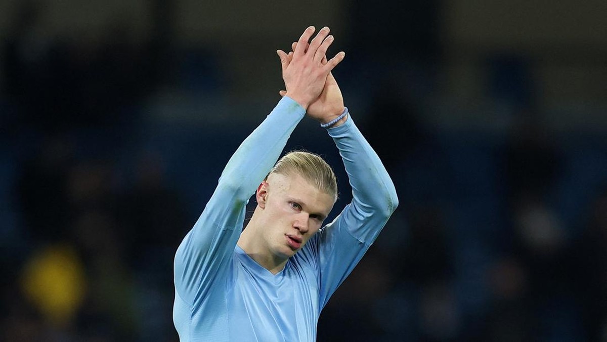 Barcelona dirumorkan incar Erling Haaland. (Foto: Action Images via Reuters/Andrew Boyers)