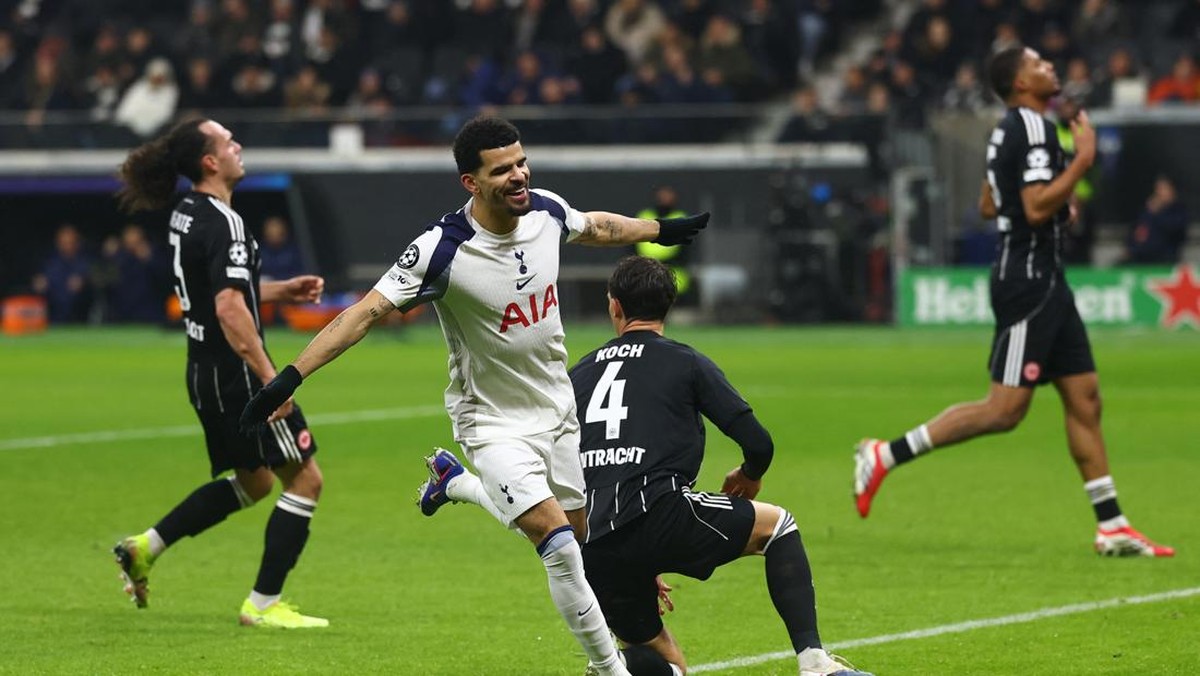 Tottenham Hotspur lolos ke Babak 16 Besar Liga Champions. (REUTERS/Kai Pfaffenbach)