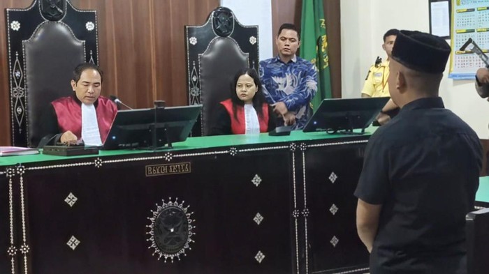 Pria Bunuh dan Cor Pacar di Lombok Divonis 18 Tahun Penjara