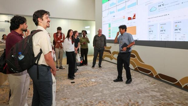 IKN kembali menegaskan perannya sebagai kota percontohan dunia tercermin melalui kunjungan akademik dari School of Public Policy, University of Maryland, Kamis (08/01/2026). (Dok. Humas Otorita Ibu Kota Nusantara)