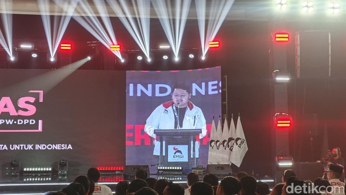 Rakernas PSI di Makassar, Gandi Rusdi Pamer Kekuatan Mesin Partai
