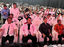 Kaesang hingga Gubernur Sulsel Tiba di Lokasi Rakernas PSI di Makassar