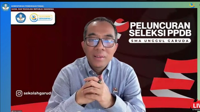 Mendikti Brian Ingatkan PPDB Sekolah Unggul Garuda Baru Tak Ada Jalur Khusus