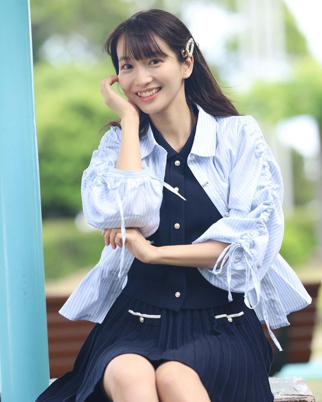 Keesokan harinya, Nana sudah membuat pernyataan lagi mengenai pencalonannya untuk Dewan Perwakilan Rakyat sebagai anggota Partai Inovasi Jepang. Berita itu tentu mengejutkan banyak orang.Foto: Instagram @dela_ matuura