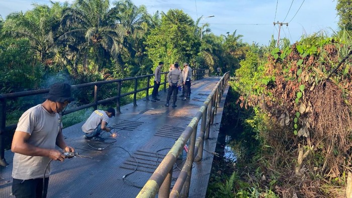 Polda Riau Target Pembangunan 26 Jembatan Merah Putih Presisi Kelar Sebulan
