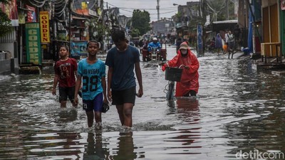 Pondok Ungu Permai Bekasi Kebanjiran Lagi, Sebulan Sudah Empat Kali