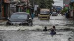 Pondok Ungu Permai Bekasi Kebanjiran Lagi, Sebulan Sudah Empat Kali