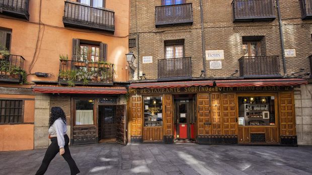 Restaurante Sobrino Botin, restoran tertua di dunia di Madrid, Spanyol