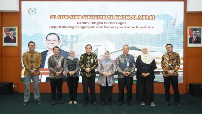 Hentoro Cahyono Purna Tugas dari Deputi Setjen MPR RI, Ini Pesannya