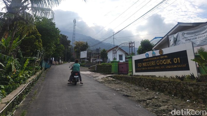 Suasana Desa Gogik, Kecamatan Ungaran Barat, Kabupaten Semarang, Kamis (29/1/2026) sore.
