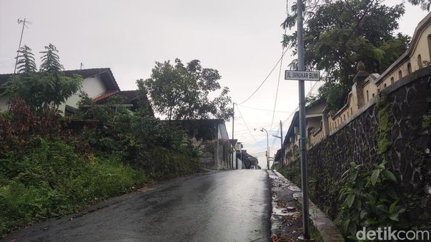 Suasana lokasi tempat diduga kericuhan di Condongcatur, Depok, Sleman, Kamis (29/1/2026).