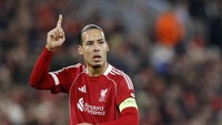Van Dijk Tiga Assist, Bikin Rekor UCL!