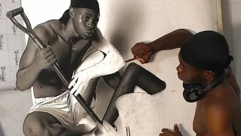 Potret yang dia hasilkan dikenal memiliki beban emosional yang terasa. Foto: Mayor arts via Bored Panda