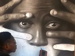 10 Gambar Hyperrealism yang Belum Selesai, Keringatnya Kayak Asli