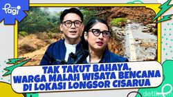 Video: Tak Takut Bahaya, Warga Malah Wisata Bencana di Lokasi Longsor Cisarua