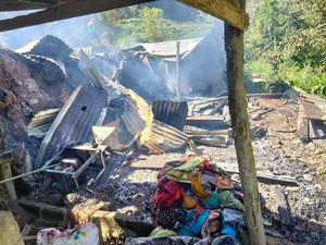 Pria Tewas Terjebak Kebakaran Rumah di Tombolo Pao Gowa