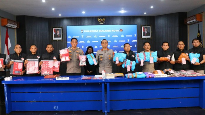 Polresta Malang Ungkap 31 Kasus Narkoba Selama Januari, Jerat 36 Tersangka