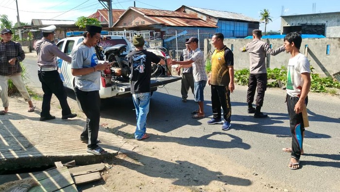 Kecelakaan maut di Polman tewaskan 2 pemuda.