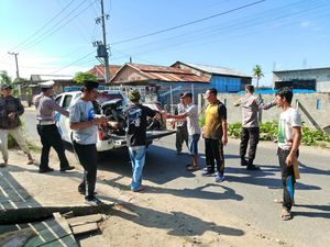 2 Pemuda Bawa Motor dengan Kecepatan Tinggi Tewas Kecelakaan di Polman