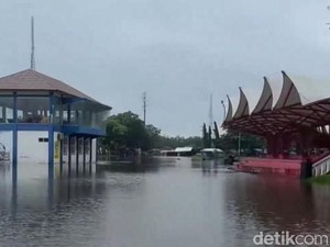 Terungkap Biang Kerok Banjir Berhari-hari di Sports Center Indramayu