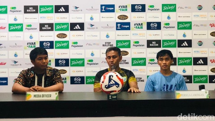 Konpers jelang laga Persela Vs Persipal