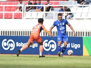 Kendal Tornado Ungguli PSIS 1-0 di Babak Pertama