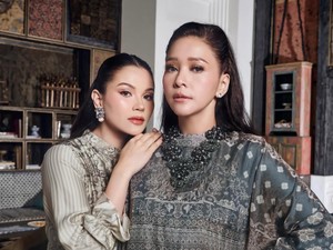 Alyssa Daguise & Maia Pemotretan Lebaran, Menantu-Mertua Cantik Memikat