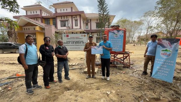 Mayora Group Bangun Fasilitas Air Bersih Pascabencana Aceh