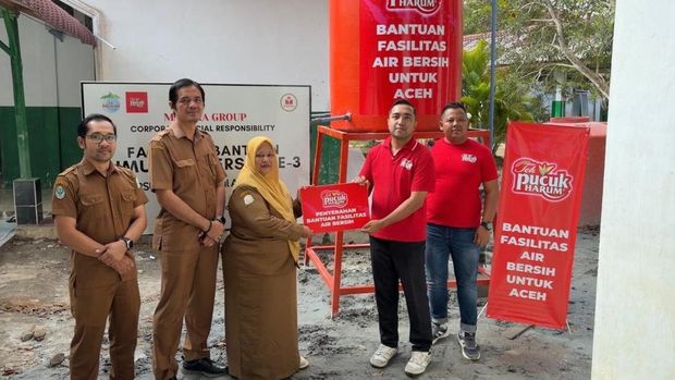 Mayora Group Bangun Fasilitas Air Bersih Pascabencana Aceh
