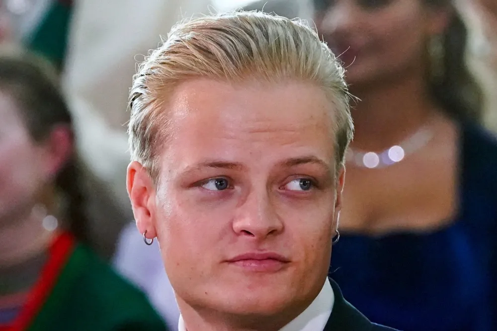 Pangeran Norwegia Marius Borg Hoiby. (Lise Aserud / NTB via AP file)