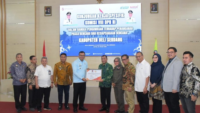 Komisi VIII DPR Puji Respons Cepat Pemkab Deli Serdang Tangani Bencana