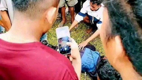 Pria bernama Agustinus Radu Lota (32) dibacok lima orang hingga tewas saat menonton Pasola di lapangan SD Masehi Kori, Desa Kori, Kecamatan Kodi Utara, SBD, NTT, Rabu (28/1/2026). (Dok. Polres SBD)