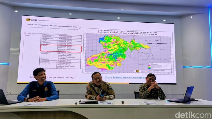 Wanti-wanti PVMBG soal Longsor Susulan di Cisarua