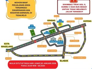 Khataman di Ponpes API Tegalrejo Sore Ini, Jalur Magelang-Salatiga Dialihkan
