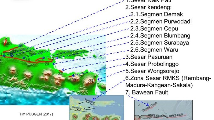 Sesar aktif di Jatim