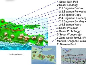 BMKG Ungkap 7 Sesar Aktif di Jatim yang Berpotensi Picu Gempa