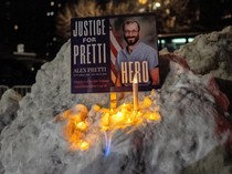 Aksi Solidaritas untuk Alex Pretti, Perawat yang Tewas Ditembak Agen Imigrasi AS