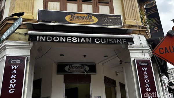H-1 Tutup, Warung Nasi Padang Tertua di Singapura Masih Ramai Diantre!