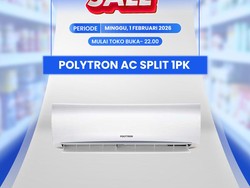 Beli AC Split 1 PK Lebih Hemat di Transmart, Hanya Rp 3,3 Juta