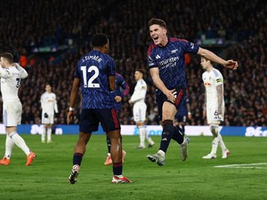 Arsenal Memang Suka Pesta di Markas Leeds