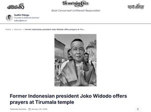 Jokowi Palsu Kunjungi Kuil India Bikin Heboh, Tapi Grok AI Percaya