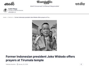 Jokowi Palsu Kunjungi Kuil India Bikin Heboh, Tapi Grok AI Percaya