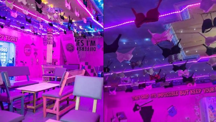 Dikecam karena Gantungan Bra, Ini Klarifikasi Pihak Kafe di Palembang