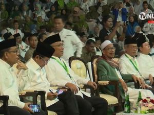 Menag hingga Pratikno Hadiri Harlah ke-100 NU di Istora Senayan